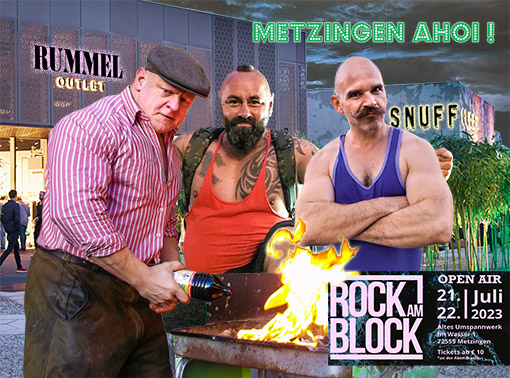 Rummelsnuff Metzingen Am Klub Thing Rock am Block 22.Jul 20i23